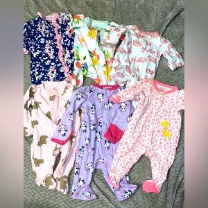 Baby Girl Newborn Pajamas